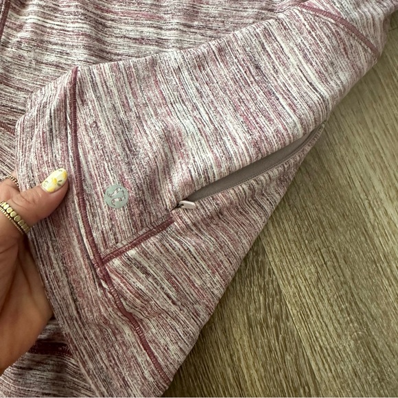 Lululemon Close to Crossing Long Sleeve Rulu Space Dye Camo Plumful Smoky Blush - Picture 7 of 13